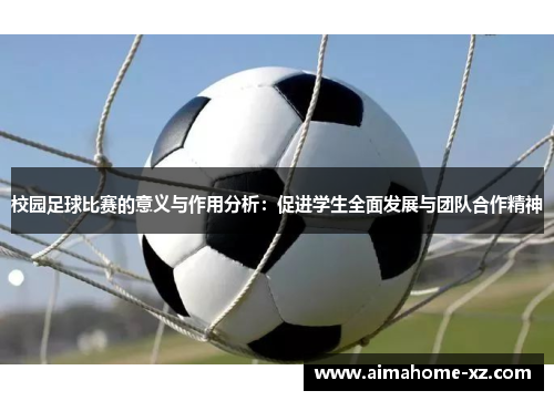 校园足球比赛的意义与作用分析：促进学生全面发展与团队合作精神